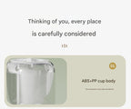 White Travel-Friendly Mini Washing Machine - USB Powered, Automatic, for Small Loads