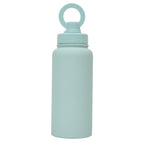 Light Green Premium 35oz Stainless Steel Insulated Sports Bottle with Magnetic Phone Holder Lid