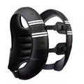 Black Gym Partner Weighted Vest - Adjustable & Reflective for Running, Training & Strength Building(10KG)