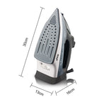 Powerful 2200W Electric Steam Iron with Ceramic Soleplate & Vertical Steam Function(green)