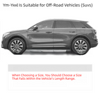 Silver YL Off-Road Vehicle Cover – 170T taffeta fabric, all-weather vehicle protection(4700×1900×1850MM)