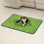 2 Pcs Artificial Grass Pet Mat – Soft, Fast-Drying & Non-Slip Sleeping Pad for Cats and Dogs(60*90cm)
