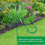 Adjustable Tree Ring Sprinkler for Deep Root Irrigation - 13 to 37 Inch Expandable Garden Watering Tool for Australian Trees and Orchards