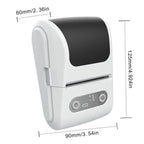 Blue Portable Bluetooth Thermal Label Printer – Compact, Ink-Free Mini Label Maker for Home, Office, and Small Business Use in Australia