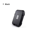 Black RFID Blocking Aluminium Card Holder Wallet Waterproof Hard Shell Case with Cash Strap for Men Travel and Daily Use