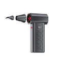 Black High Power Portable Jet Fan Air Blower 130000 RPM Electric Duster for Snow Removal Car Drying Camping and Outdoor Cleaning