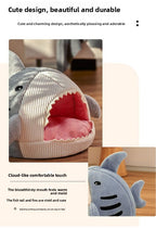 Novelty Shark Pet Cave Bed Enclosed Cozy Sleeping Nest for Cats and Small Dogs Soft Flannel Year Round Comfort Light Blue L Size