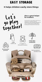 Cute 3D Brown Bear Kids Backpack Animal School Bag with Chest Strap Lightweight Neoprene for Kindergarten and Travel Preschool Boys Girls