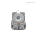 Cute 3D Koala Kids Backpack Grey Animal School Bag Lightweight Neoprene Style with Chest Strap Breathable Mesh Back for Kindergarten Preschool Boys Girls