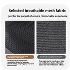 Electric Shiatsu Massage Pillow with Heat - Deep Kneading Neck & Back Massager - Portable Car & Home Cushion for Muscle Relief - Black