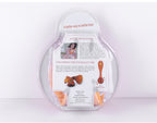 Hands-Free Baby Bottle Holder - Shoulder Mounted Feeding Aid for Parents - Anti-Slip & Adjustable Design - Fits Most Standard Bottles - Orange
