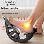 2 PCS Dual Foot Rocker with Connecting Bar - Calf & Ankle Stretcher System for Plantar Fasciitis Relief - Linked Incline Board with Stabiliser Axis - Heavy Duty Blue