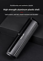 EOS630 1700 Lumen High Brightness Bike Light with Single Bracket Mount - 4000mAh Long Life USB Rechargeable Battery - Aluminium Alloy Horizontal Headlamp for MTB & Road Cycling