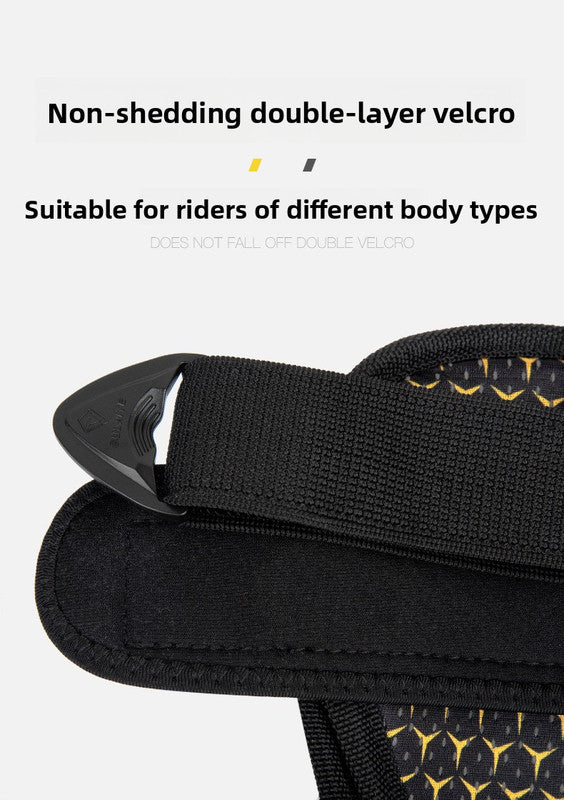 SULAITE Motorcycle Elbow Pads Motocross Arm Guards Hard Shell Protective Gear Quick Release Adjustable Strap for Dirt Bike Racing Black