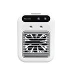 Portable 500ml Large-Capacity Air Cooler Fan - 9-Blade Strong Wind & Wide-Angle Oscillation, Easy Top-Fill Desktop Evaporative Humidifier
