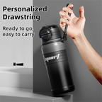 2-Pack Gradient Coffee 670ml Large Capacity Sports Insulated Tumbler - 316 Stainless Steel Straw Water Bottle, Dual-Use Lid for Travel & Outdoors