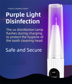 Professional Waterproof Ultrasonic Pet Tooth Cleaner - Dog Cat Painless Calculus and Stain Remover Kit with 4 Cleaning Heads, LED, UV Disinfection, Oral Mirror & Dental Floss