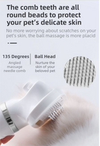Green 6-in-1 Pet Grooming Hair Dryer with Noise-Reduction - Lightweight Handheld Blow Dryer & Mist Slicker Brush - 3-Speed Temperature Control, One-Click Deshedding & Painless Massage