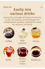 380ML Coffee-Brown Magnetic Self-Stirring Coffee Mug - USB Charging, Leak-Proof Stainless Steel Electric Mixer Cup for Coffee & Milk