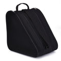 Black 3-Compartment Roller Skate Bag Breathable Mesh Ice Skate Carrier with Adjustable Shoulder Strap for Kids and Adults Australian Sports Accessories
