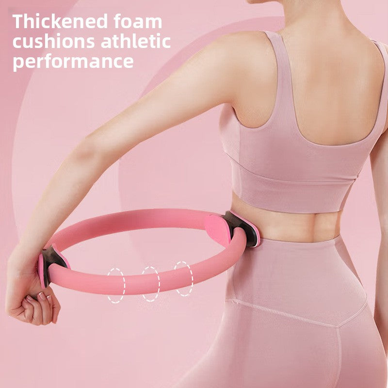 Blue Pilates Ring Exercise Tool – High-Elasticity Yoga Ring for Core Strength, Postpartum Recovery, Glute Toning & Full-Body Workout (Unisex)