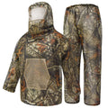 Legendary Ancient Tree Camouflage 2.0 Camouflage Mosquito Repellent Suit Ultra-Fine Mesh Hooded Ghillie Suit for Outdoor Hunting Camping Fishing and Beekeeping(XL/XXL)