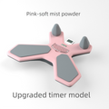 Pink Multi-functional Balance Board with Timer for Core Training and Fitness Entertainment, Home Workout Equipment for Abdominal Strength and Overall Conditioning