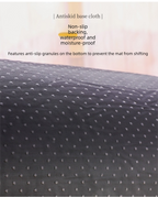 Thickened Pet Sofa Bed XL Size 75x45cm Green Dog Mat with Integrated Pillow Soft Washable Sleeping Pad for Dogs and Cats All Season Comfort