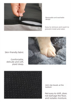 Thickened Soft Pet Bed Mat L Size Light Green Comfortable Large Dog Sleeping Pad Washable Cushion for Big Dogs and Cats All Season Use