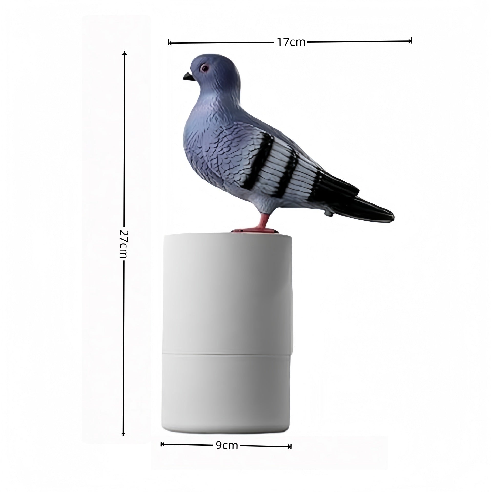 Realistic Eagle Smart Motion Sensor Foam Pump - Touchless Hand Washer with Anti-Glare Technology for Outdoor & Bright Light