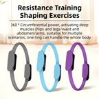 Pink Professional Pilates Ring & Yoga Ball Set - Multipurpose Home Fitness Equipment for Whole-Body Core Training & Pelvic Floor Strengthening