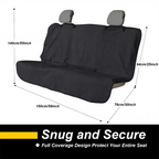 Pink Waterproof Towel Car Back Seat Cover - Universal Non-Slip Sweat-Absorbent Bucket Seat Protector for Gym Fitness and Beach