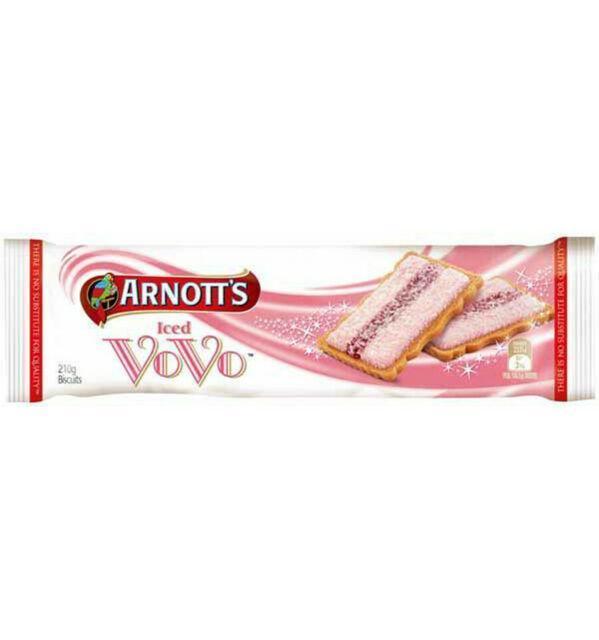 15 Pack  Biscuits Iced Vo Vo 210G