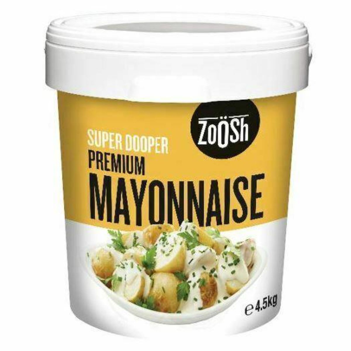 2 X Zoosh Mayonnaise Premium Gluten Free 4.5Kg