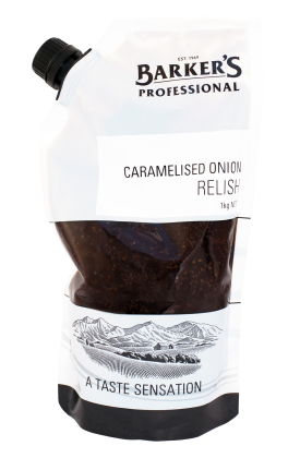 6Kg Barkers Relish Caramelised Onion 6 X 1Kg
