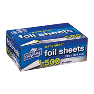500 Foil Sheets Medium 203 X 273Mm