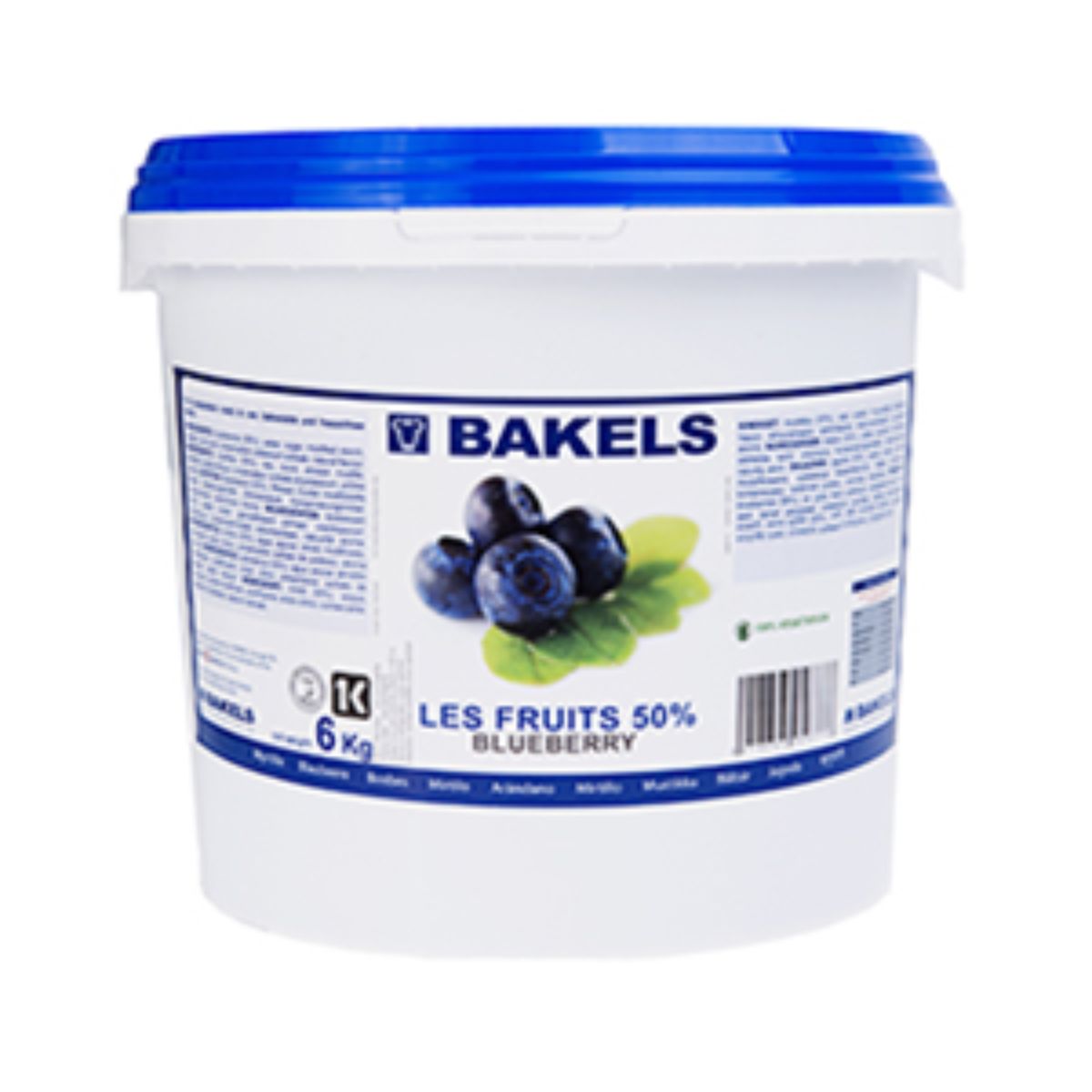Bakels Pie Filling Blueberry 6Kg