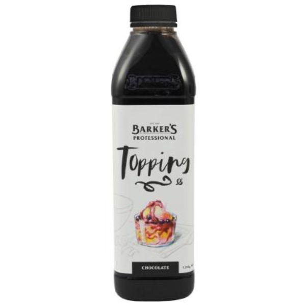 Barkers Chocolate Topping 1L
