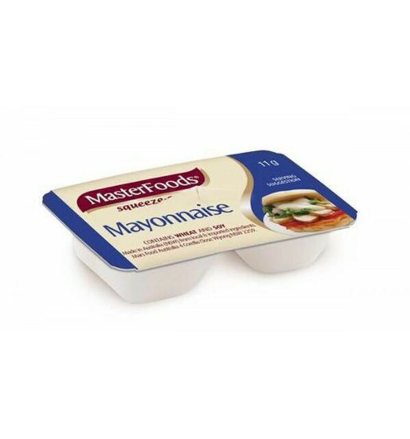 Masterfoods Mayonnaise Squeeze On 100 X 11G