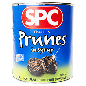 Prunes Spc Light Syrup 3Kg