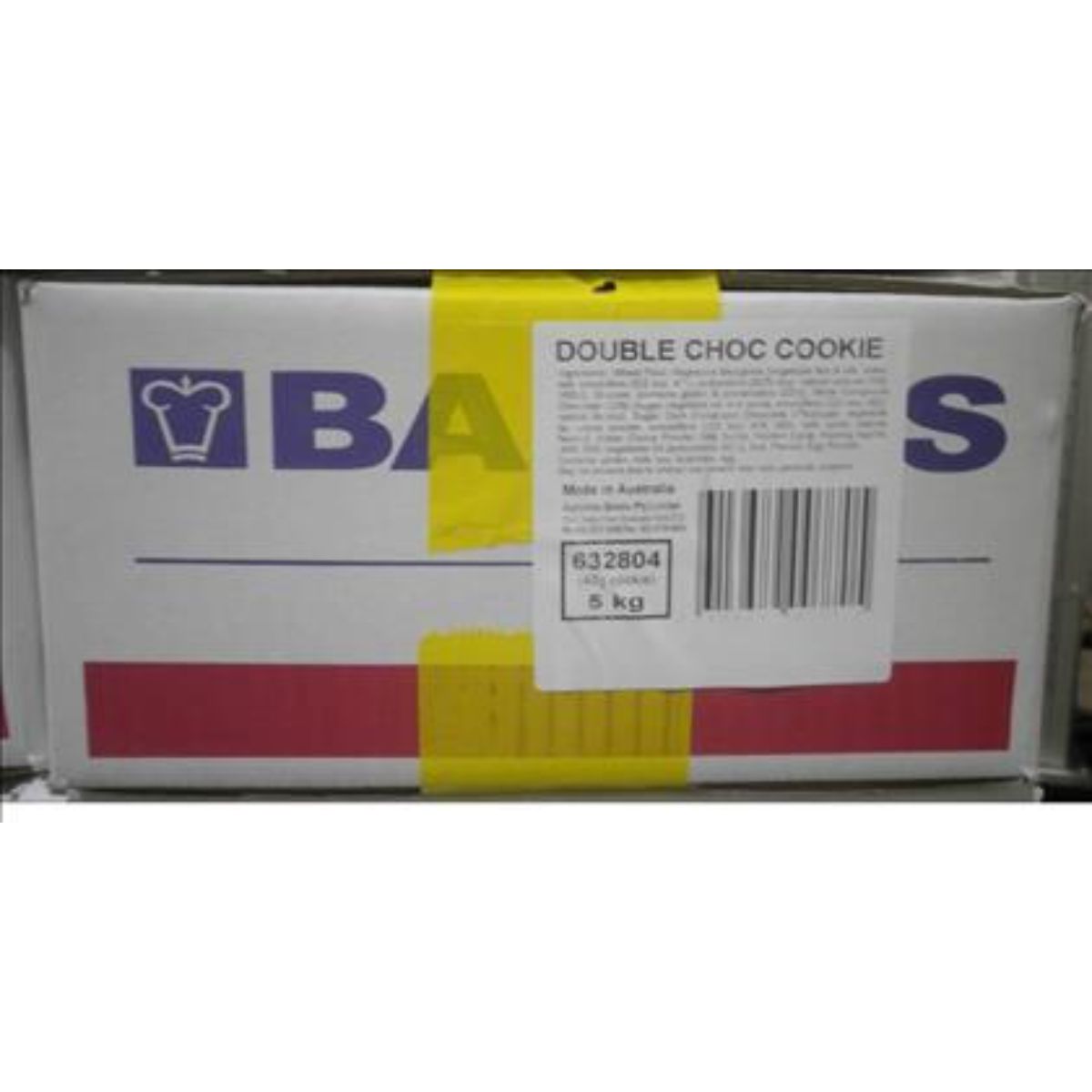 Cookies Double Choc 5 Kg 125 X 40G