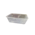 10 X Container Rectangle Plastic 750Ml Microwavable  5Catchoice
