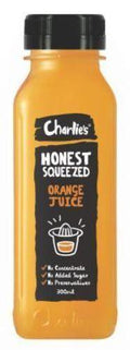 Juice Orange Charlies Honest 100%  12 X 300Mlcharlies