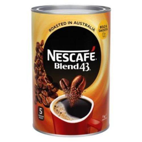 6 X Coffee Instant Blend 43  1 KgNescafe