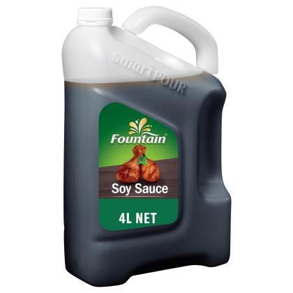 3 X Fountain Sauce Soy Gluten Free 4L
