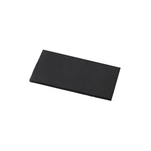 1000 Napkins Dinner Quilted Gt Fold Black
