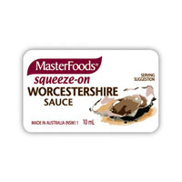 Masterfoods Sauce Worcestershire Squeeze 100 X 11Ml