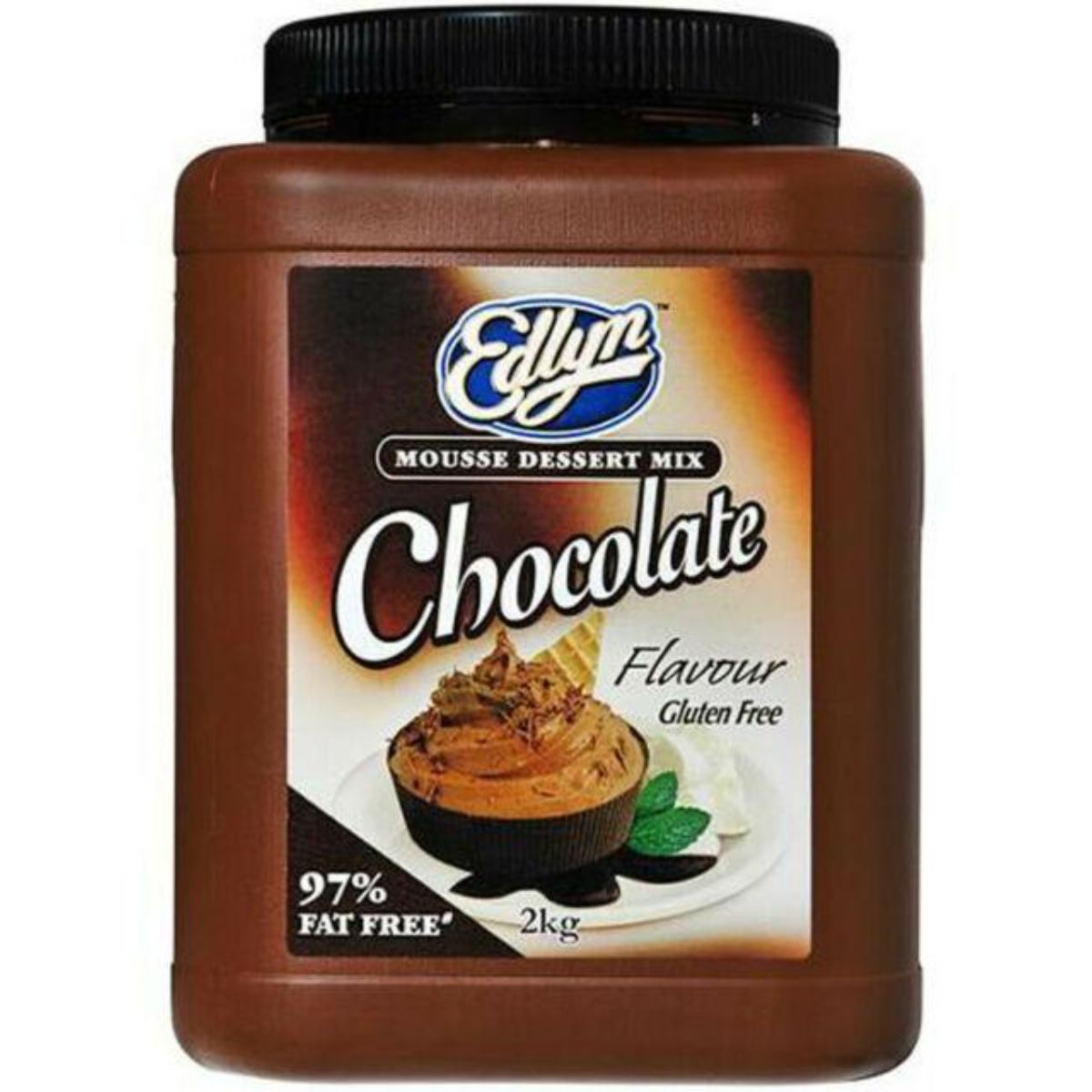 Edylen Mousse Mix Chocolate 97% Fat Free 2Kg