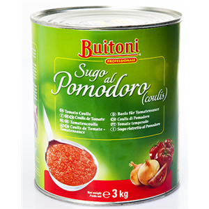 6 X Buitoni Sauce Tomato Coulis Sugo Al Pomodoro 3Kg