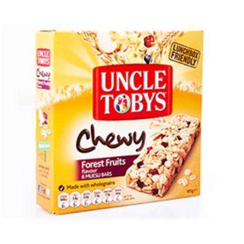 6 Muesli Bars Forest Fruits Chewy